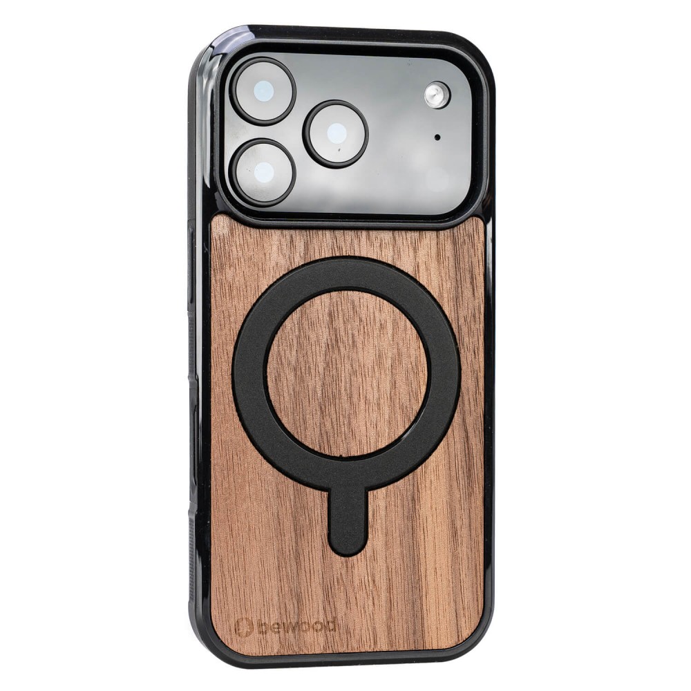 Drewniane Etui Bewood do iPhone 17 Pro ORZECH AMERYKAŃSKI z MagSafe (2)