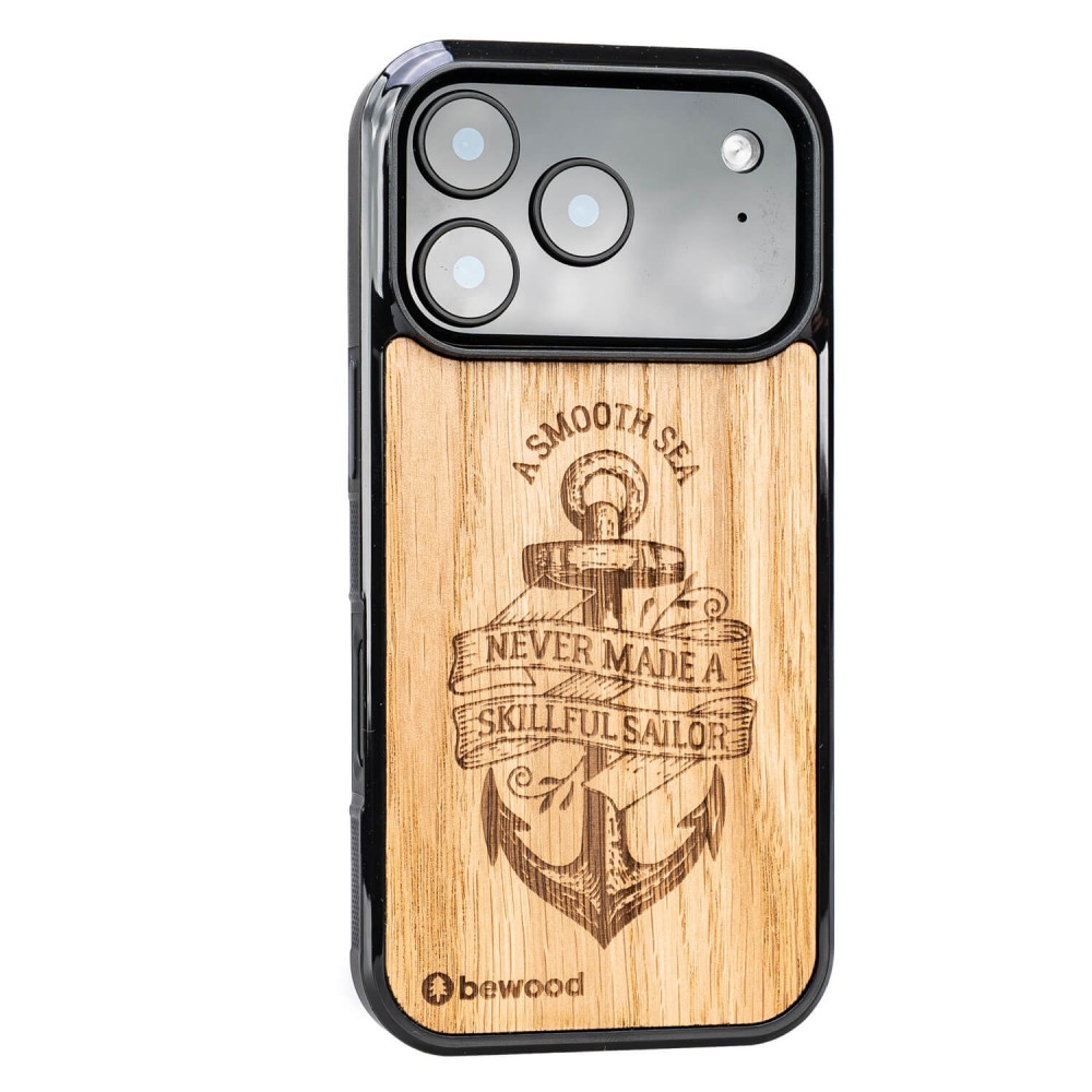 Drewniane Etui Bewood do iPhone 17 Pro KOTWICA DĄB (2)
