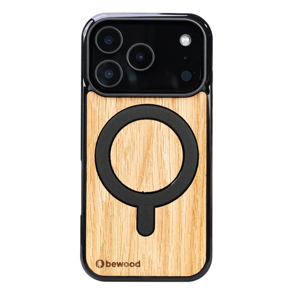 Drewniane Etui Bewood do iPhone 17 Pro DĄB z MagSafe (1)
