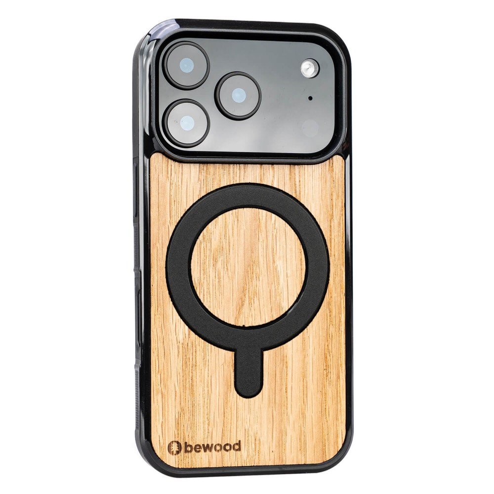 Drewniane Etui Bewood do iPhone 17 Pro DĄB z MagSafe (2)