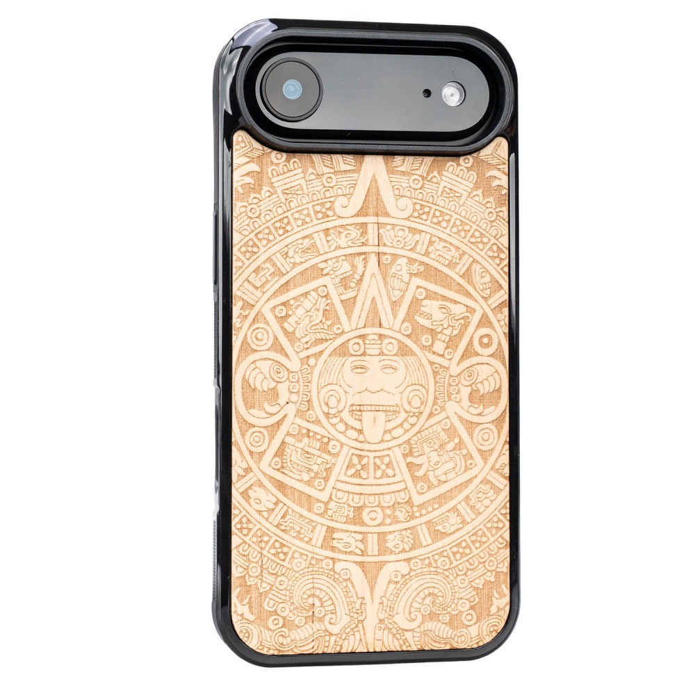 Drewniane Etui Bewood do iPhone Air KALENDARZ AZTECKI ANIEGRE (2)