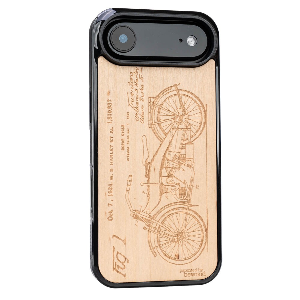 Drewniane Etui Bewood do iPhone Air HARLEY PATENT ANIEGRE (2)