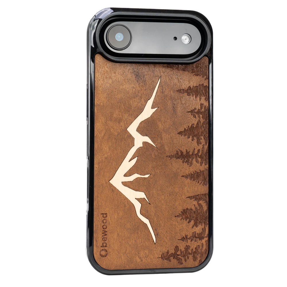 Drewniane Etui Bewood do iPhone Air GÓRY IMBUIA (2)