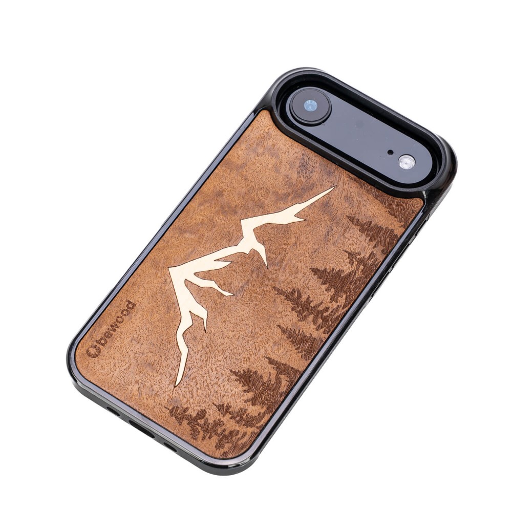 Drewniane Etui Bewood do iPhone Air GÓRY IMBUIA (3)