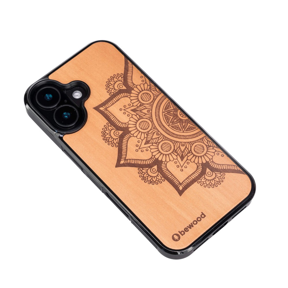 Drewniane Etui Bewood do iPhone 17 MANDALA JABŁOŃ (3)