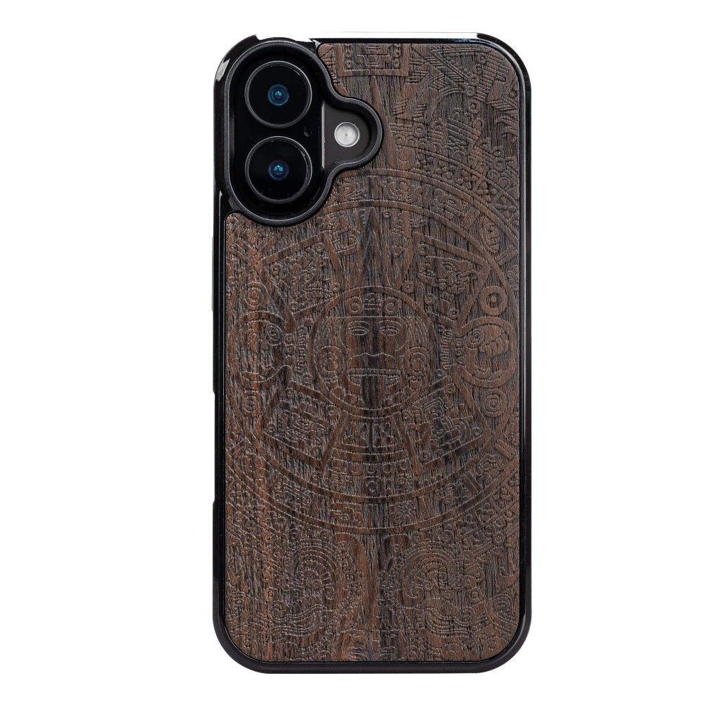 Drewniane Etui Bewood do iPhone 17 KALENDARZ AZTECKI ZIRICOTE (1)