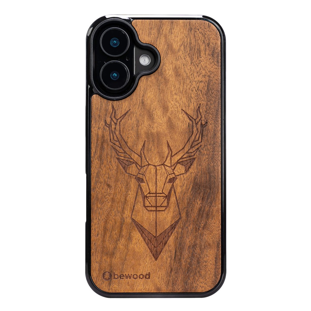 Drewniane Etui Bewood do iPhone 17 JELEŃ IMBUIA (1)