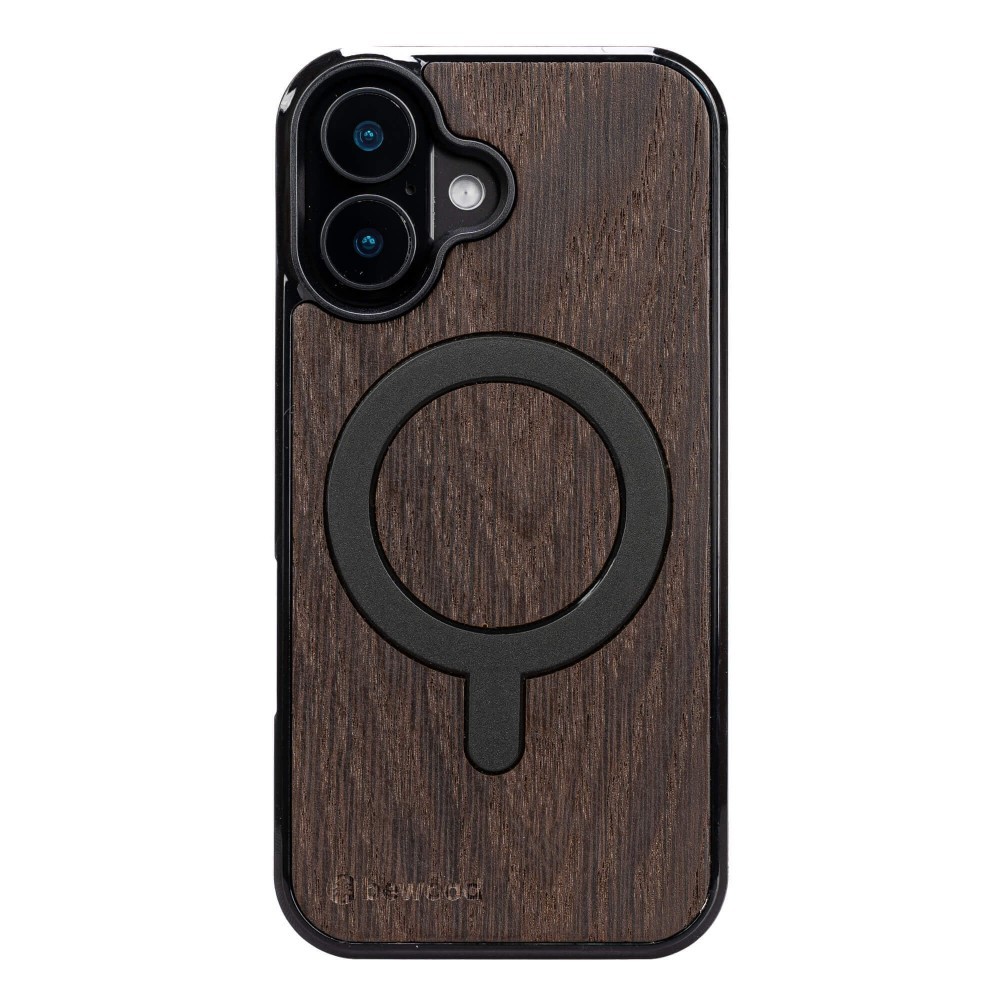 Drewniane Etui Bewood do iPhone 17 DĄB WĘDZONY z MagSafe (1)