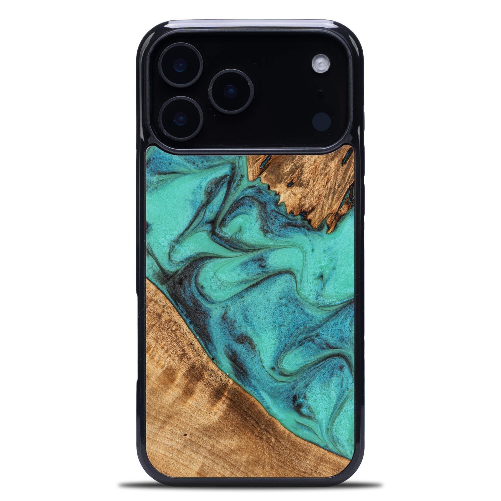 Etui Bewood Unique do iPhone 17 Pro Max - Turquoise (1)