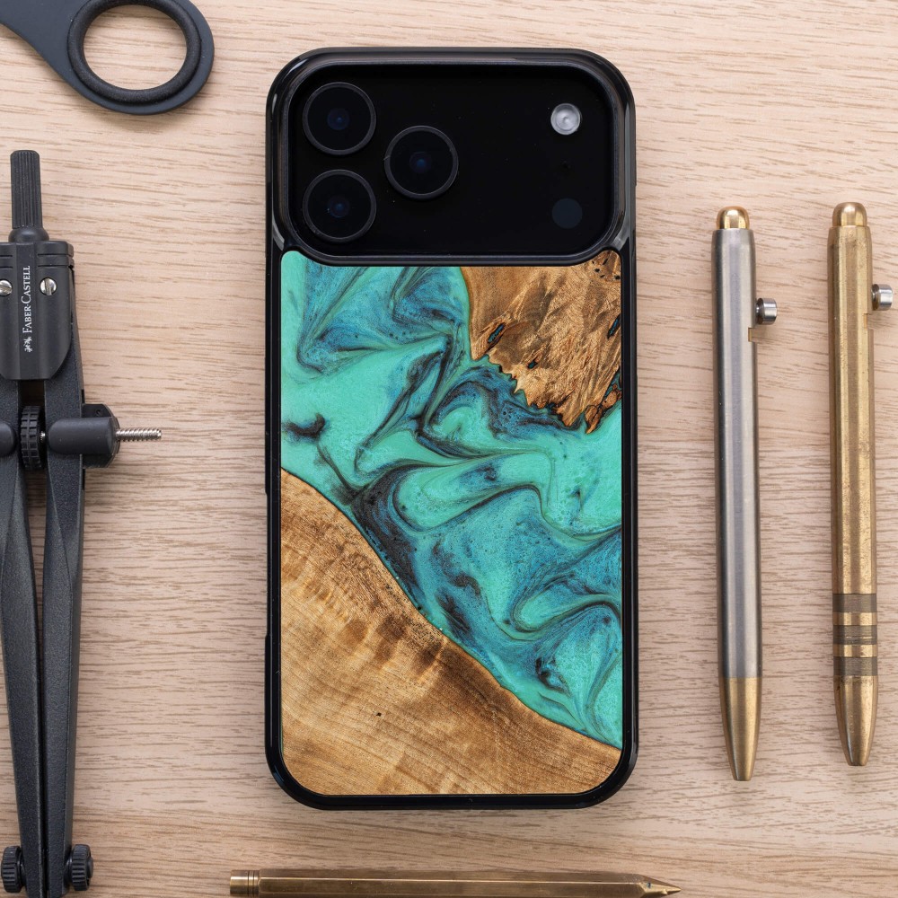 Etui Bewood Unique do iPhone 17 Pro Max - Turquoise (3)