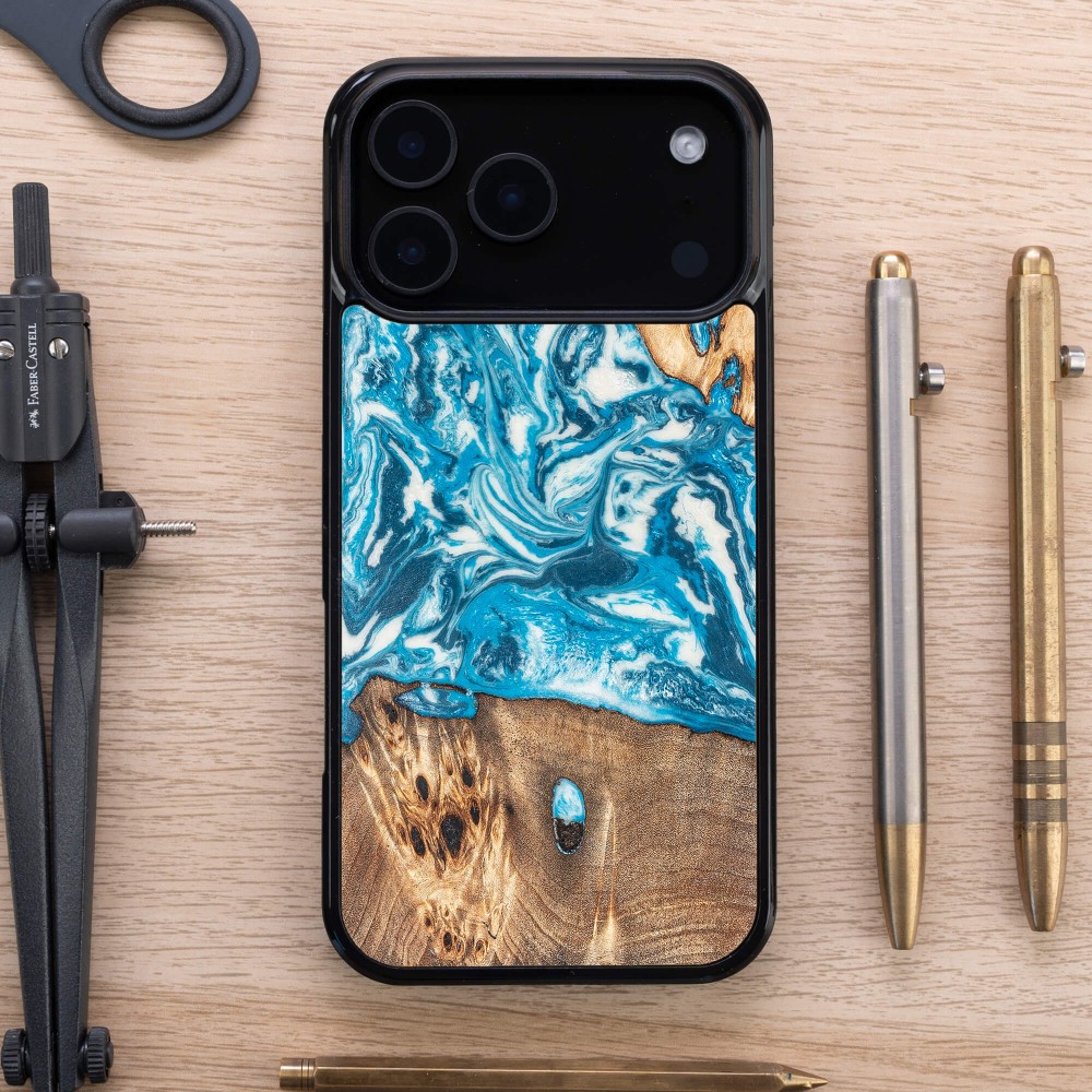 Etui Bewood Unique do iPhone 17 Pro Max - Planets - Uran (3)