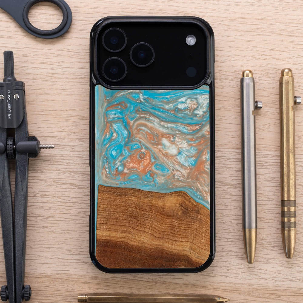 Etui Bewood Unique do iPhone 17 Pro Max - Planets - Saturn (3)