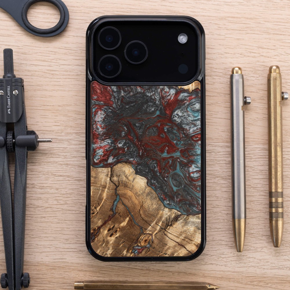 Etui Bewood Unique do iPhone 17 Pro Max - Planets - Pluton (3)