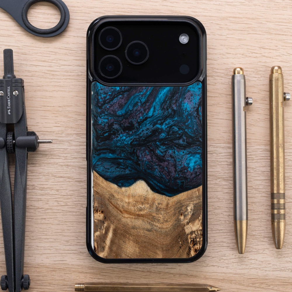 Etui Bewood Unique do iPhone 17 Pro Max - Planets - Neptun (3)