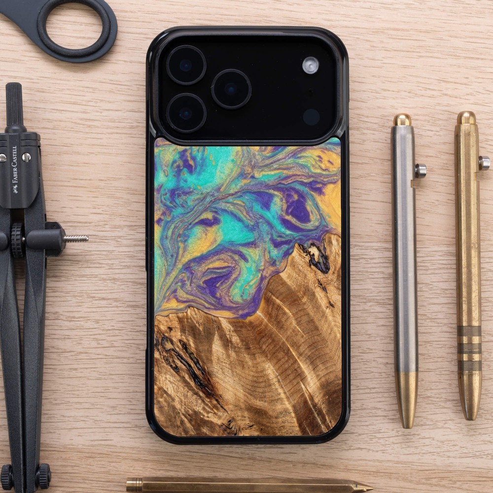 Etui Bewood Unique do iPhone 17 Pro Max - Planets - Merkury (3)