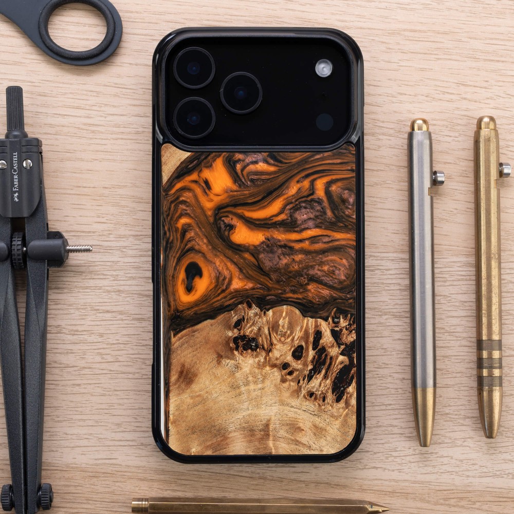 Etui Bewood Unique do iPhone 17 Pro Max - Orange (3)