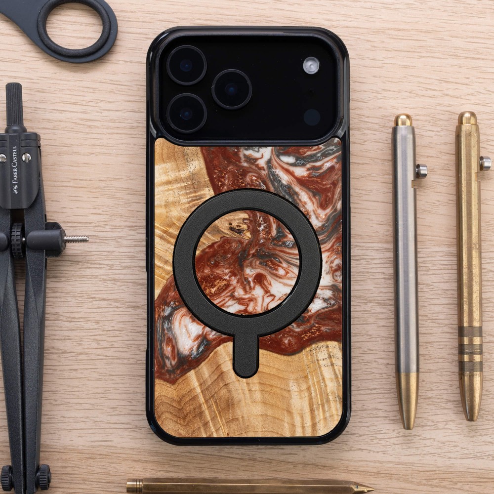 Etui Bewood Unique do iPhone 17 Pro Max - Planets - Wenus z MagSafe (4)