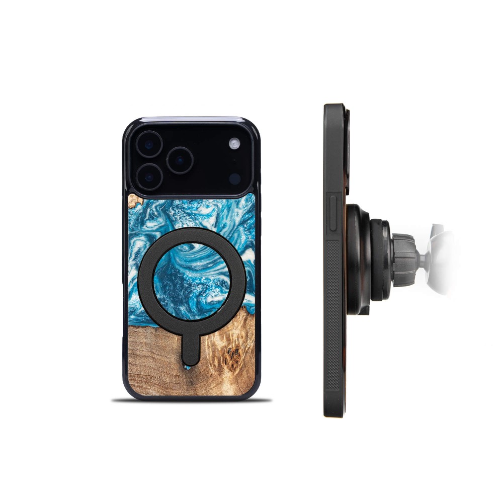 Bewood Resin Case for Apple iPhone 17 Pro Max - Planets - Uranus with MagSafe (3)