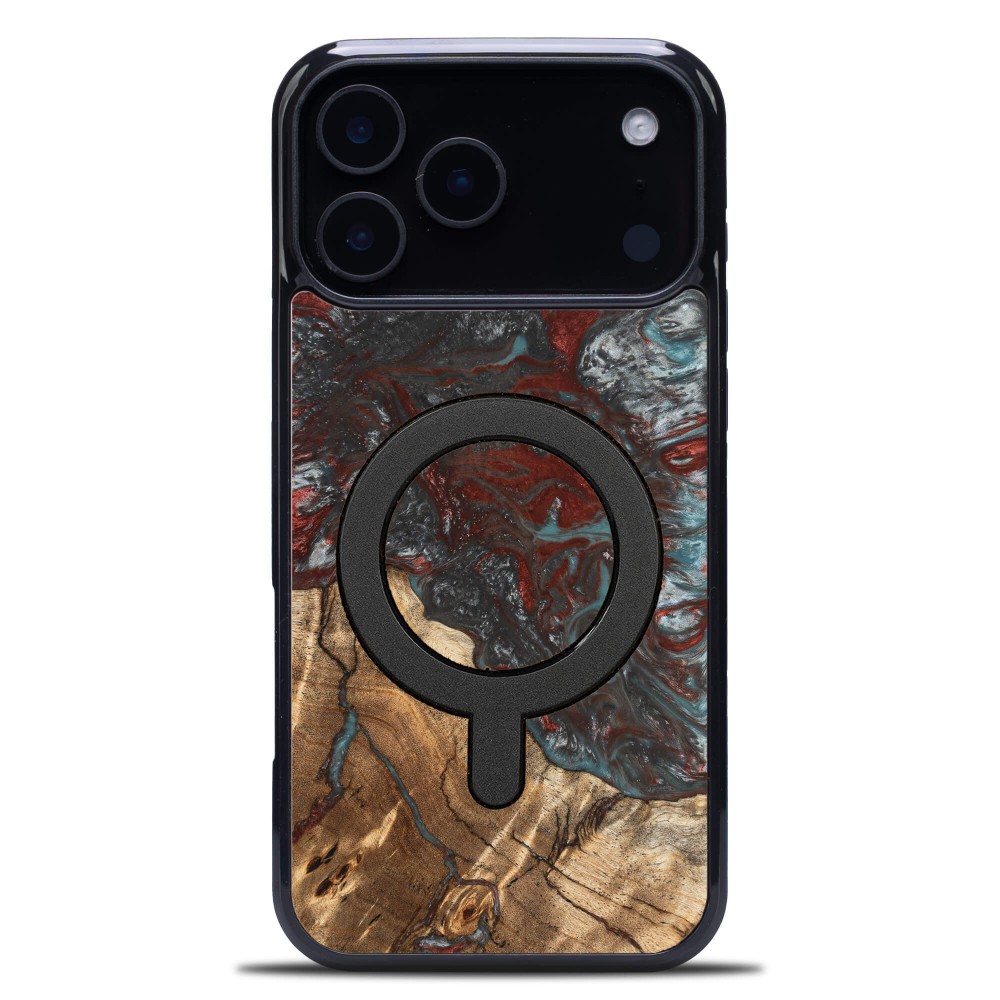 Bewood Resin Case for Apple iPhone 17 Pro Max - Planets - Pluto with MagSafe (1)