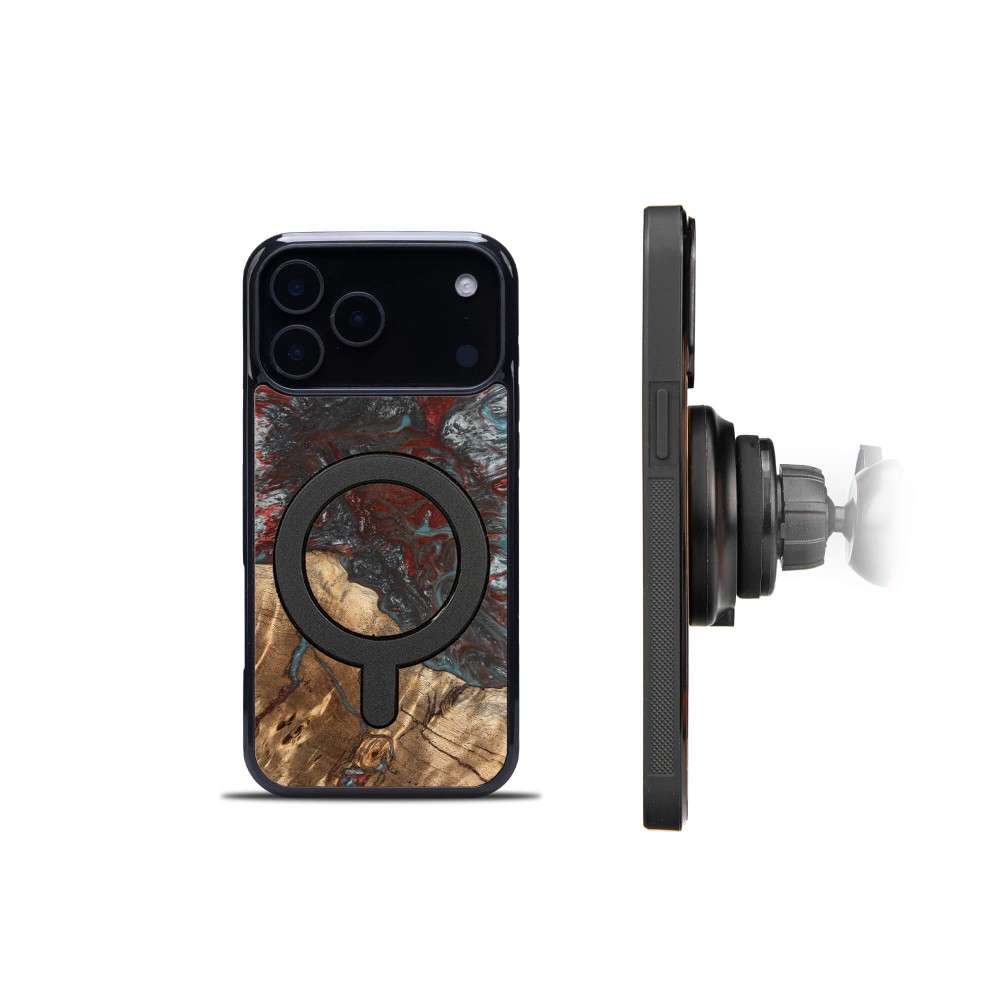 Bewood Resin Case for Apple iPhone 17 Pro Max - Planets - Pluto with MagSafe (3)