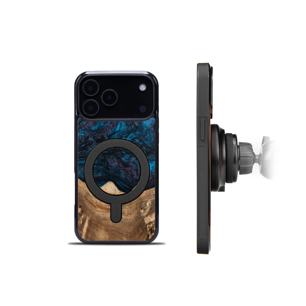 Bewood Resin Case for Apple iPhone 17 Pro Max - Planets - Neptune with MagSafe (3)