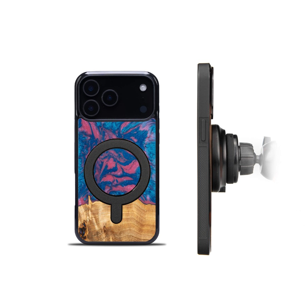 Etui Bewood Unique do iPhone 17 Pro Max - Neons - Vegas z MagSafe (3)