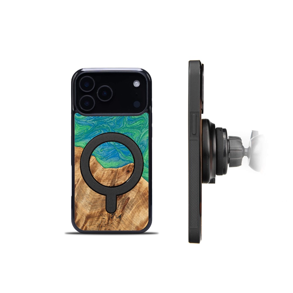 Etui Bewood Unique do iPhone 17 Pro Max - Neons - Tokyo z MagSafe (3)