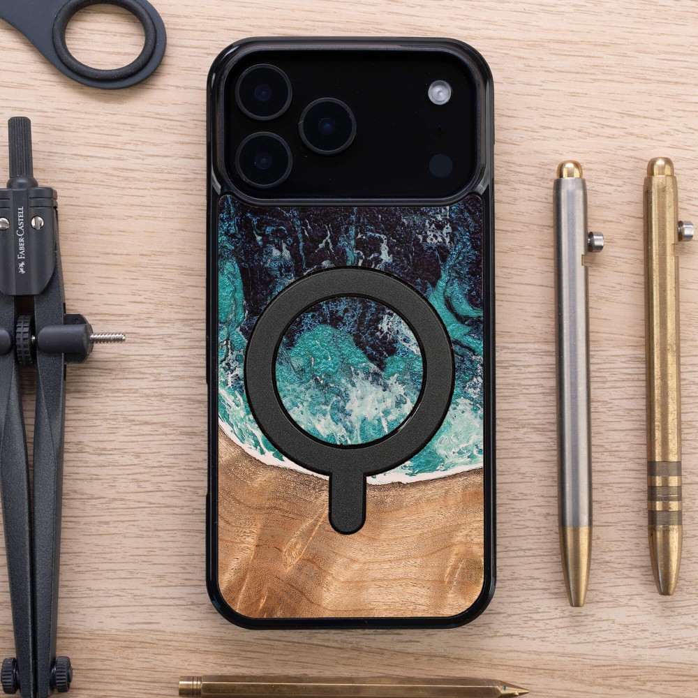 Bewood Resin Case for Apple iPhone 17 Pro Max - Dream Island with MagSafe (4)