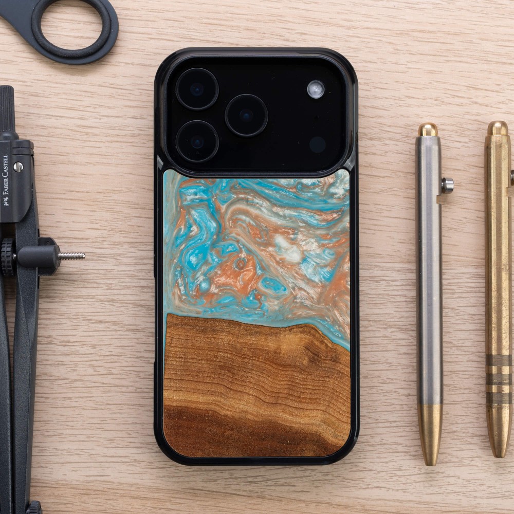 Etui Bewood Unique do iPhone 17 Pro - Planets - Saturn (3)