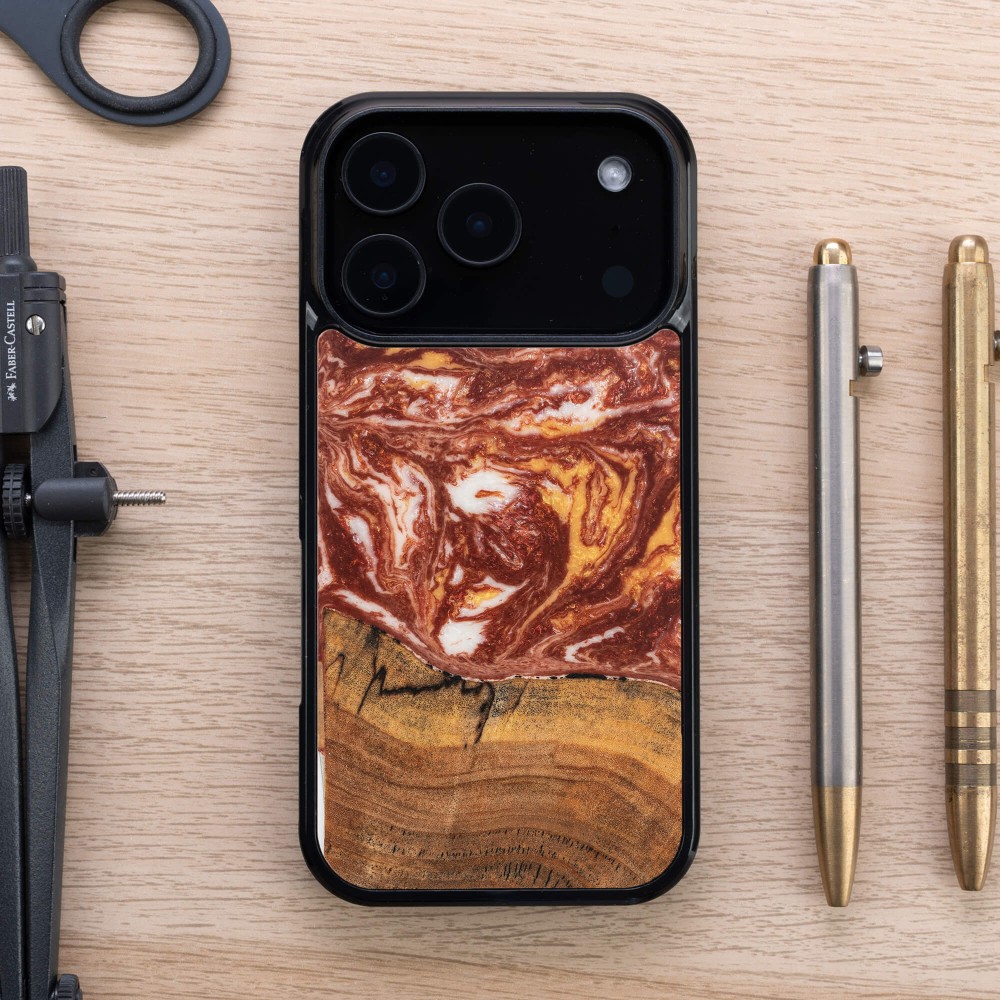 Etui Bewood Unique do iPhone 17 Pro - Planets - Mars (3)