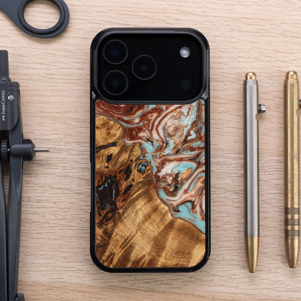 Etui Bewood Unique do iPhone 17 Pro - Planets - Jowisz (3)