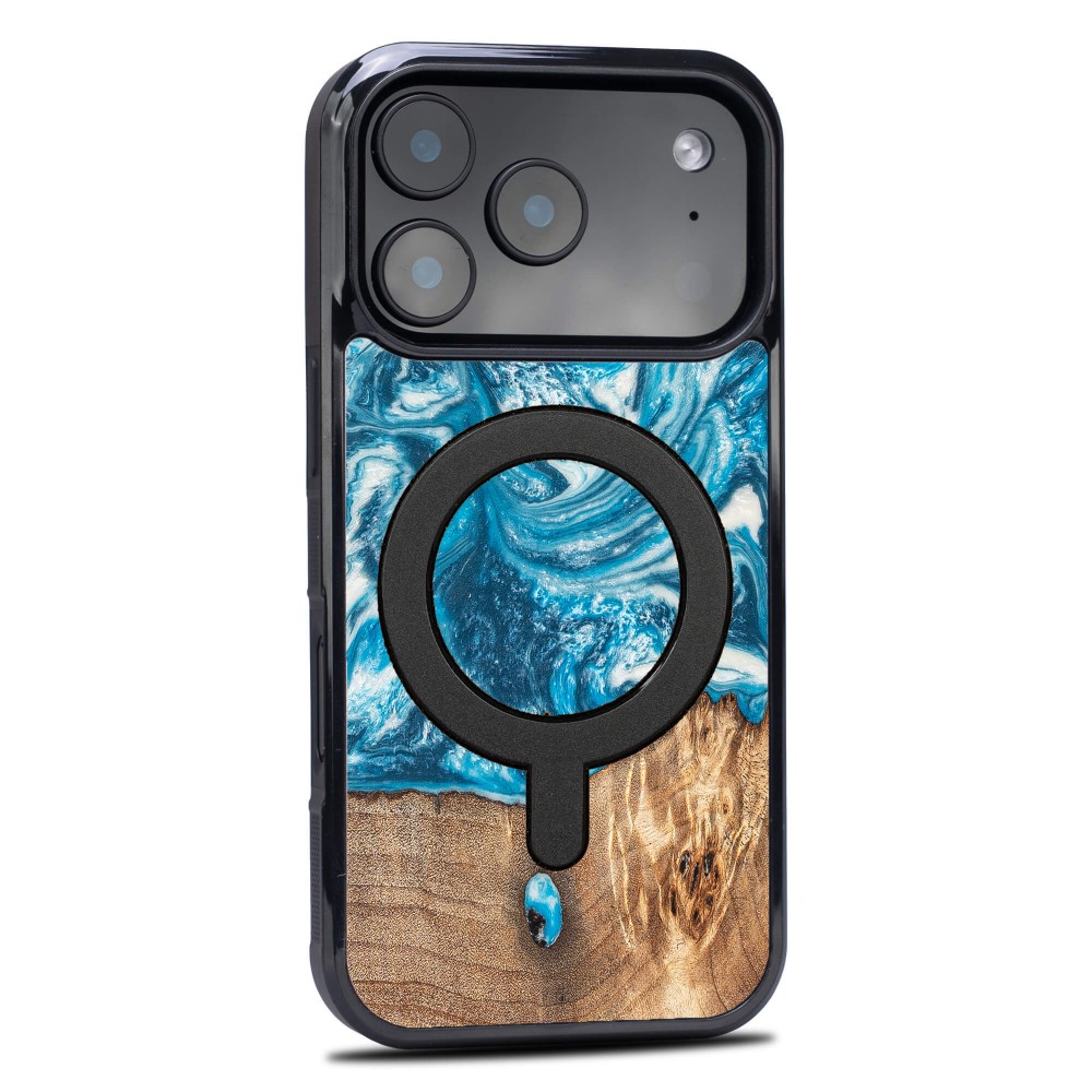 Etui Bewood Unique do iPhone 17 Pro - Planets - Uran z MagSafe (2)