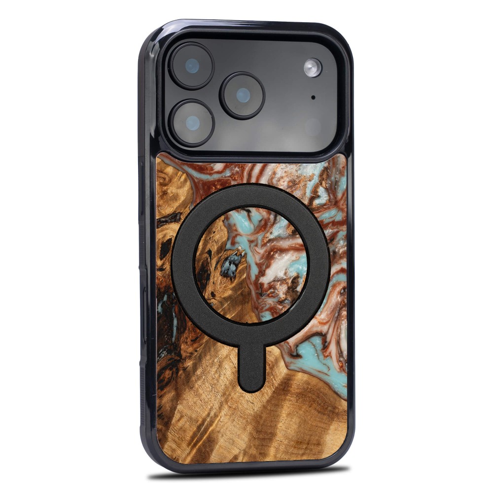 Etui Bewood Unique do iPhone 17 Pro - Planets - Jowisz z MagSafe (2)
