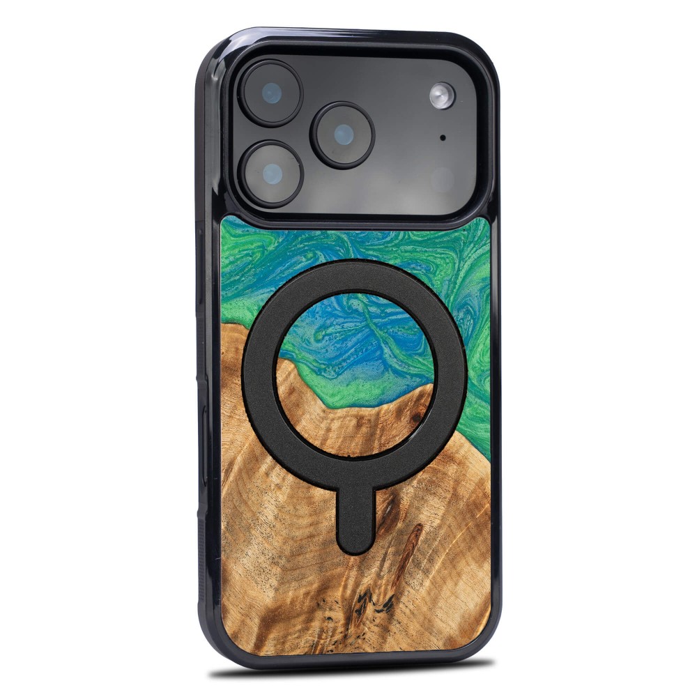 Etui Bewood Unique do iPhone 17 Pro - Neons - Tokyo z MagSafe (2)