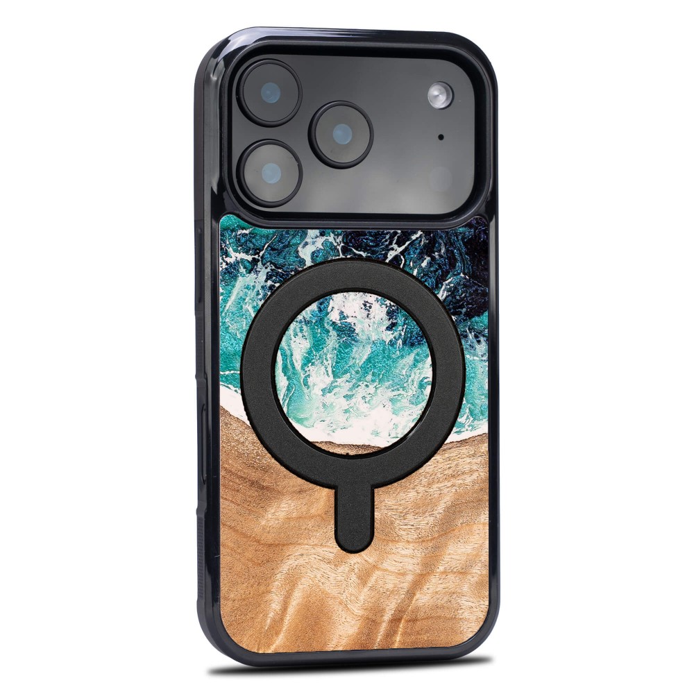 Bewood Resin Case for Apple iPhone 17 Pro - Dream Island with MagSafe (2)