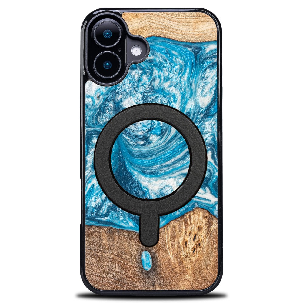 Etui Bewood Unique do iPhone 17 - Planets - Uran z MagSafe (1)