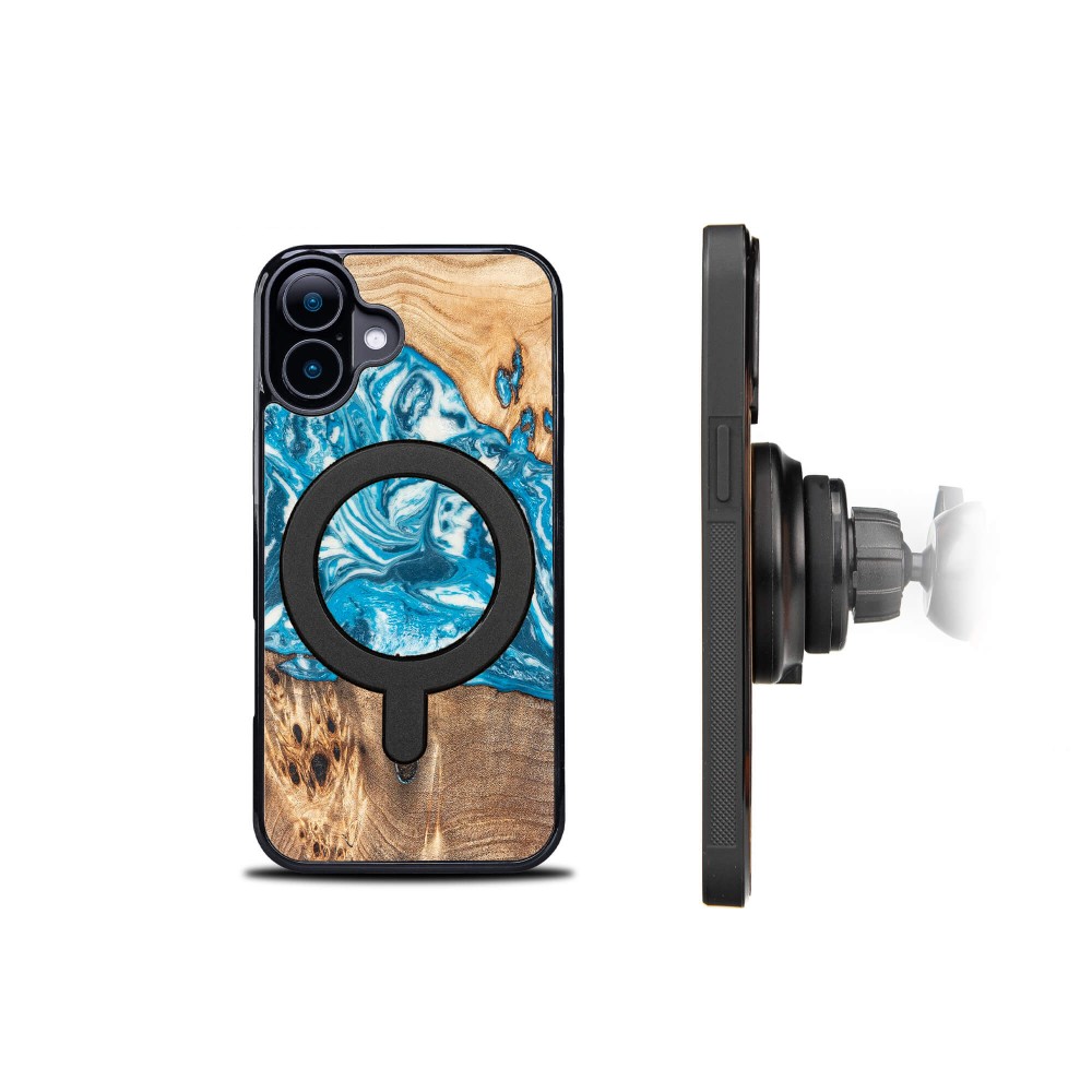 Etui Bewood Unique do iPhone 17 - Planets - Uran z MagSafe (3)