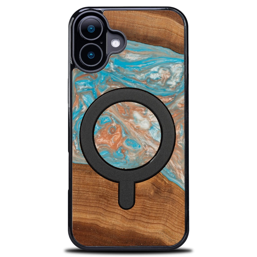 Etui Bewood Unique do iPhone 17 - Planets - Saturn z MagSafe (1)