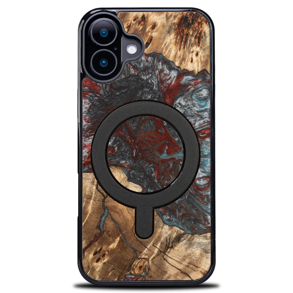 Etui Bewood Unique do iPhone 17 - Planets - Pluton z MagSafe (1)