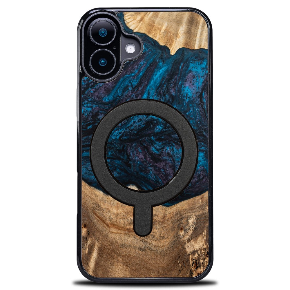 Etui Bewood Unique do iPhone 17 - Planets - Neptun z MagSafe (1)