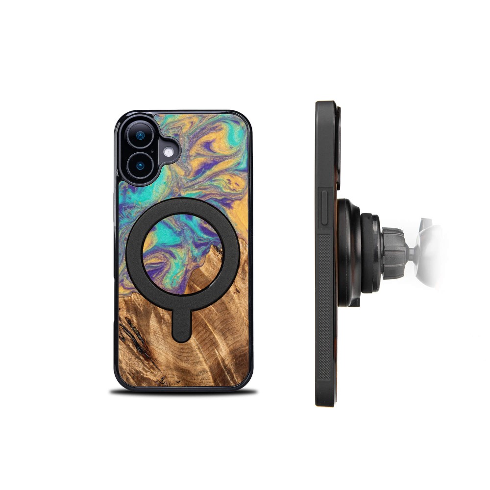 Etui Bewood Unique do iPhone 17 - Planets - Merkury z MagSafe (3)