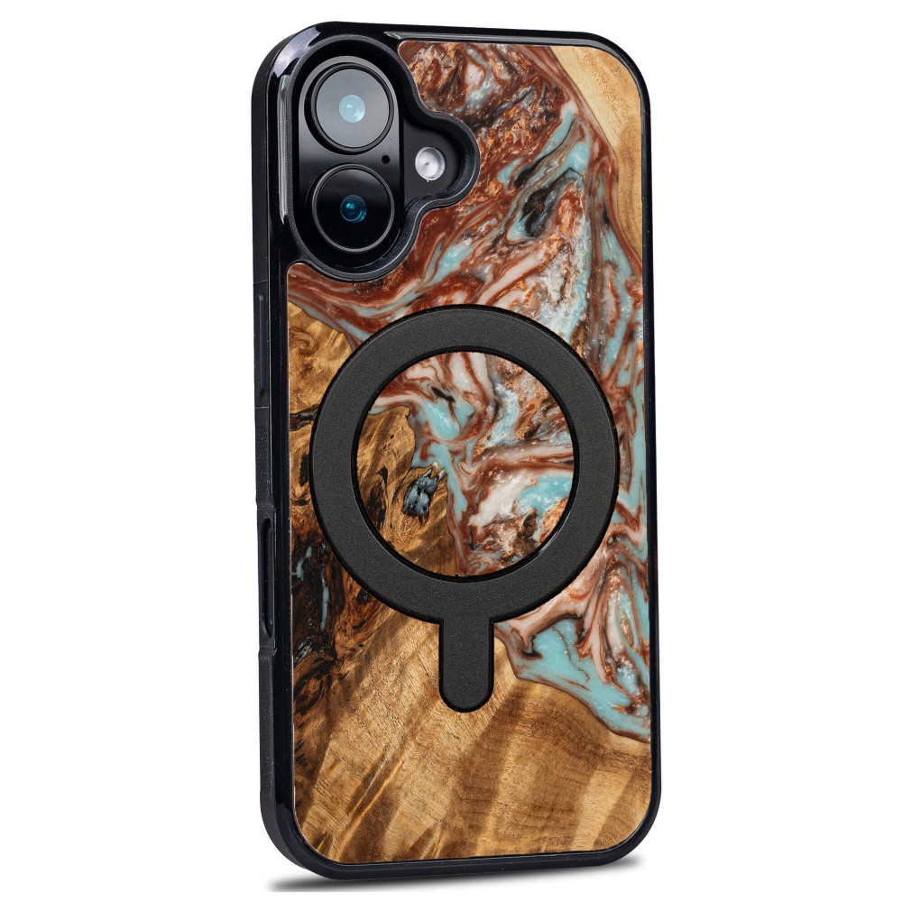 Bewood Resin Case for Apple iPhone 17 - Planets - Jupiter with MagSafe (2)