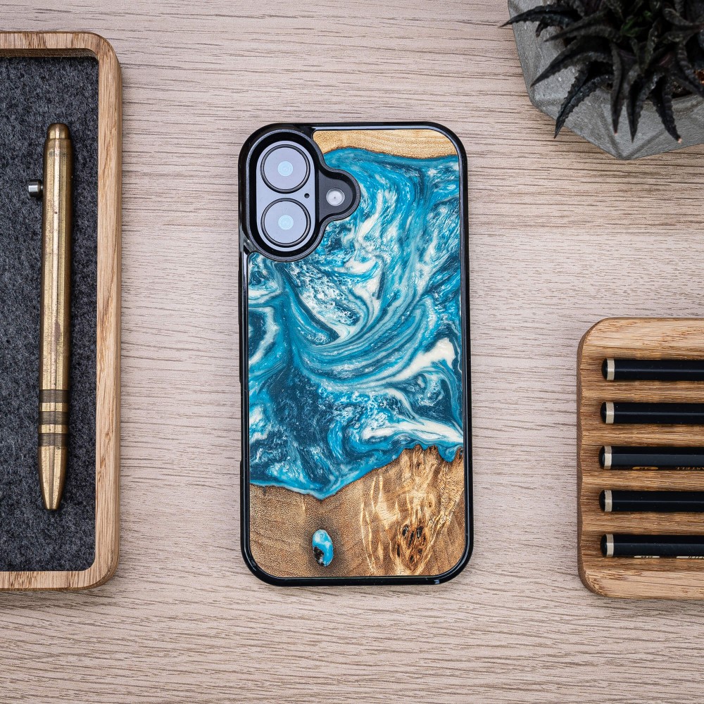 Etui Bewood Unique do iPhone 17 - Planets - Uran (3)