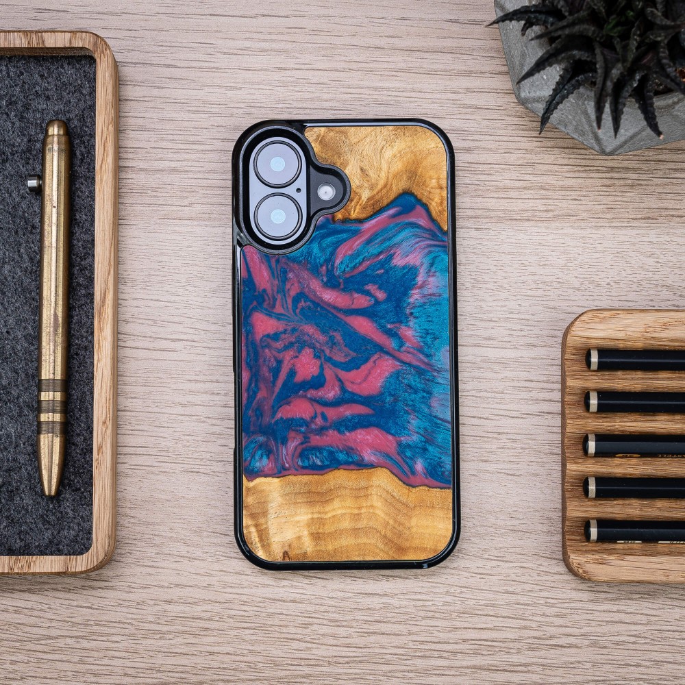 Etui Bewood Unique do iPhone 17 - Neons - Vegas (3)