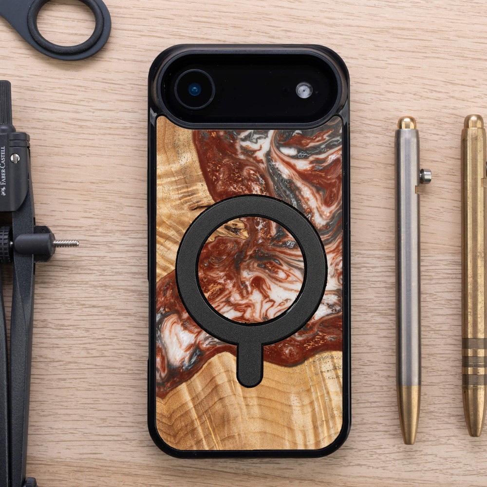Etui Bewood Unique do iPhone Air - Planets - Wenus z MagSafe (4)