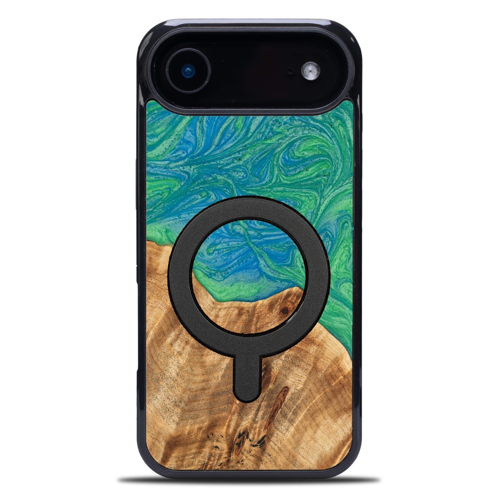 Etui Bewood Unique do iPhone Air - Neons - Tokyo z MagSafe (1)