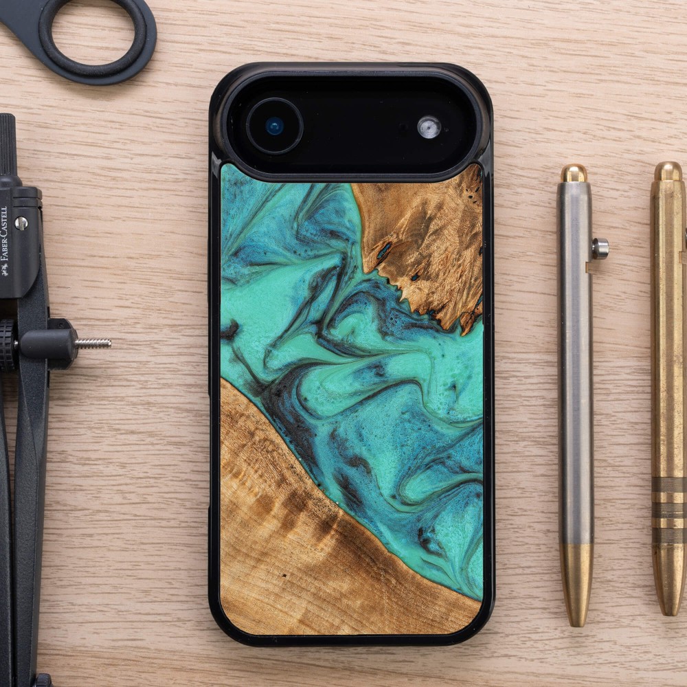 Etui Bewood Unique do iPhone Air - Turquoise (3)