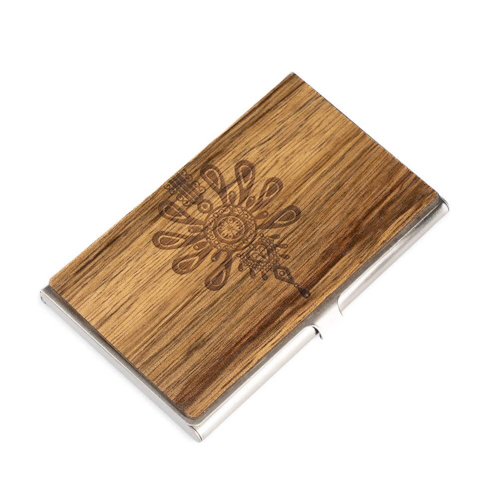 Drewniany Wizytownik Bewood Inox Parzenica Limba (1)