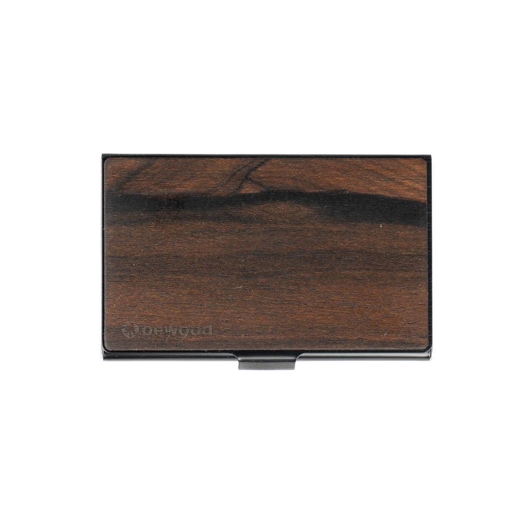 Drewniany Wizytownik Bewood Black Ziricote (2)