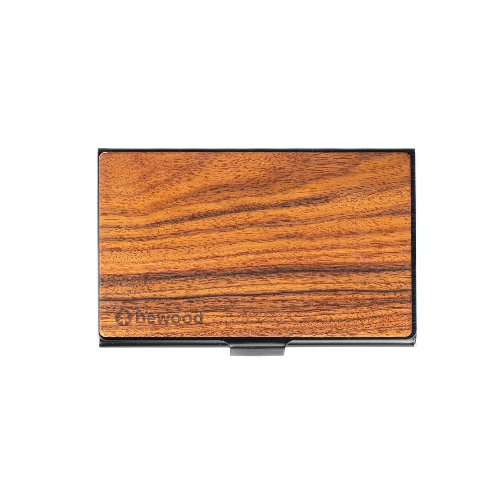 Drewniany Wizytownik Bewood Black Palisander Santos (2)